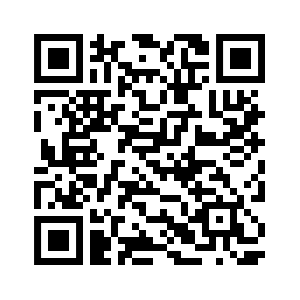 a-frame Black and white QR code