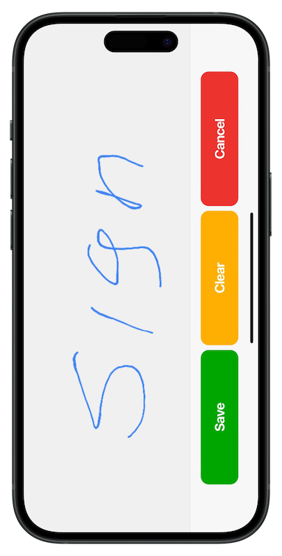 Charter Manager App sign